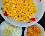 Hình bước làm 3 của món Bắp xào phô mai đút lò