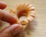 A picture of step 6 of Lion Shaped Wiener Sausage (Decorative Bento Item).