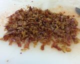 A picture of step 2 of BLT Cheese Spread.