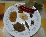 A picture of step 6 of Pakora Kadi.
