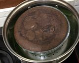 Foto langkah ke 5 dari resep Brownies pandan coklat kukus.
