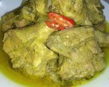 Foto langkah ke 10 dari resep Opor Ayam Bumbu Kuning.