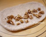 A picture of step 4 of Wheat Bran and Walnut Bagels.