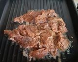 A picture of step 2 of Jamaican beef tacos.