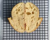 Foto langkah ke 15 dari resep Roti Sourdough/ Basic Sourdough Country Bread (tanpa banneton dan dutch oven).