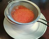 A picture of step 4 of Strawberry Coulis Sauce.