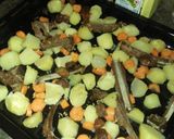 A picture of step 3 of Baked potato /meat.
