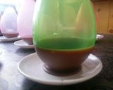 A picture of step 5 of Chocolate balloon bowl.