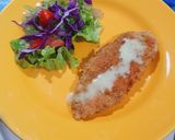Foto del paso 3 de la receta: 🍴🍗 Pechugas rebozadas con ensalada y aderezos de mostaza 🥗