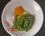 A picture of step 2 of Dhaba style Chicken masala.