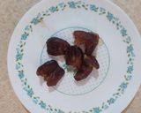 عکس مرحله 1 از دستور رایس کیک با خرما و کره بادام زمینی