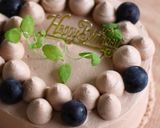 A picture of step 18 of Chocolate Decoration Cake.