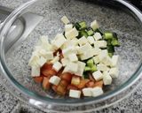 A picture of step 3 of Mediterranean Quinoa & Lentil Salad.
