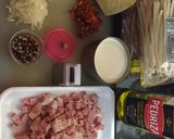 Foto del paso 1 de la receta: Fettuccine a la Crema con Jamón