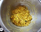 A picture of step 2 of Baked cheesy cauliflower and brinjal.