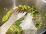 Smoked haddock and leek pie