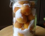 A picture of step 4 of Even Abroad! Not Umeboshi Pickled Plum, but Pickled Apricot.