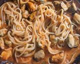 Foto del paso 3 de la receta: Pasta con mejillones express 🍝