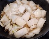 Foto del paso 4 de la receta Bacalao con cebolla caramelizada