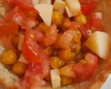 A picture of step 5 of Katturi chaat.