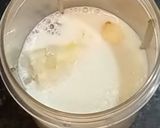 A picture of step 3 of Dryfruit banana milkshake - Energy drinks.