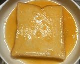 A picture of step 2 of A Breakfast Treat! Cheesy French Toast.