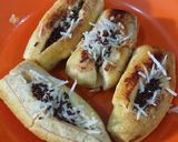 Foto langkah ke 2 dari resep Choco Banana Strudel.
