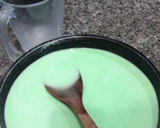 Es Cendol Dawet (Teknik Saringan bundar) - Step 2