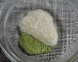 A picture of step 2 of The Best Tea Rice Using Matcha Tea Powder.