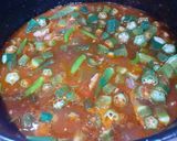 Foto langkah ke 2 dari resep Tumis sayur okra Tuna ala arabi.