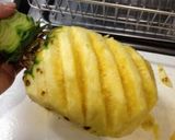 A picture of step 7 of Simple Pineapple Cutting Technique.