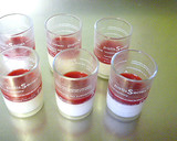 A picture of step 7 of Rose, Lychee, and Raspberry Verrine.