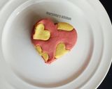 A picture of step 6 of Heart polkadot cookies.