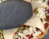 Une image de l'étape 4 de Pizza soleil au chorizo.