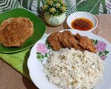 Foto langkah ke 3 dari resep 816. Nasi Daun Jeruk Praktis.