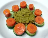 A picture of step 2 of Mash Pea With Egg Salad.