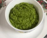 A picture of step 4 of Coriander Coconut Chutney (Karnataka Special Coconut Chutney).