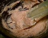 A picture of step 1 of Mentaiko Toast..
