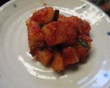 A picture of step 7 of Easy Daikon Radish Kimchi.