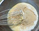 A picture of step 3 of Kinako Chiffon Cake with Green Tea and Black Sugar.