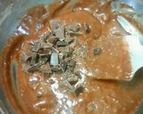 A picture of step 9 of With 1 Chocolate Bar, Easy Chocolate Gateau.