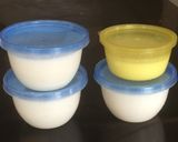 A picture of step 5 of Homemade Vanilla and Lemon Yogurt.