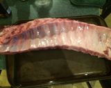 A picture of step 1 of Oven Baked Baby Back Ribs.