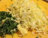 A picture of step 1 of Okonomiyaki-Style Rice Flour & Chinese Cabbage Patties for Toddlers.