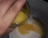 A picture of step 1 of Rava besan ladoo.