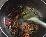 Foto langkah ke 2 dari resep Tumis kacang panjang terong pipit ditambah udang papay 😁.