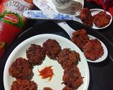 A picture of step 4 of Beetroot Daliya Kebabs.