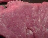 A picture of step 1 of Steak on Cuban bread.