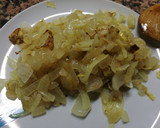 Foto del paso 2 de la receta: Hamburguesa de queso cabra, rúcula y cebolla