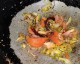 A picture of step 4 of Khatta meetha pumpkin.